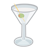 Martini Dry Icon 48x48 png